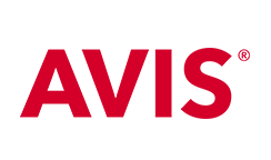 The logo of AVIS car rental which is g-events dmc | pco client.